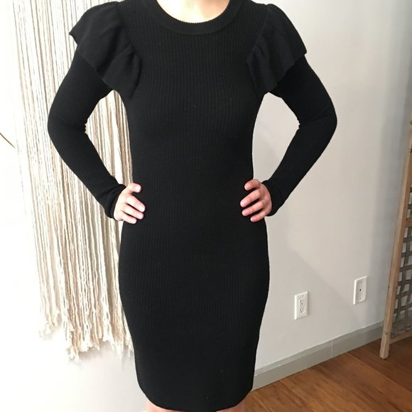 saints sweater dress